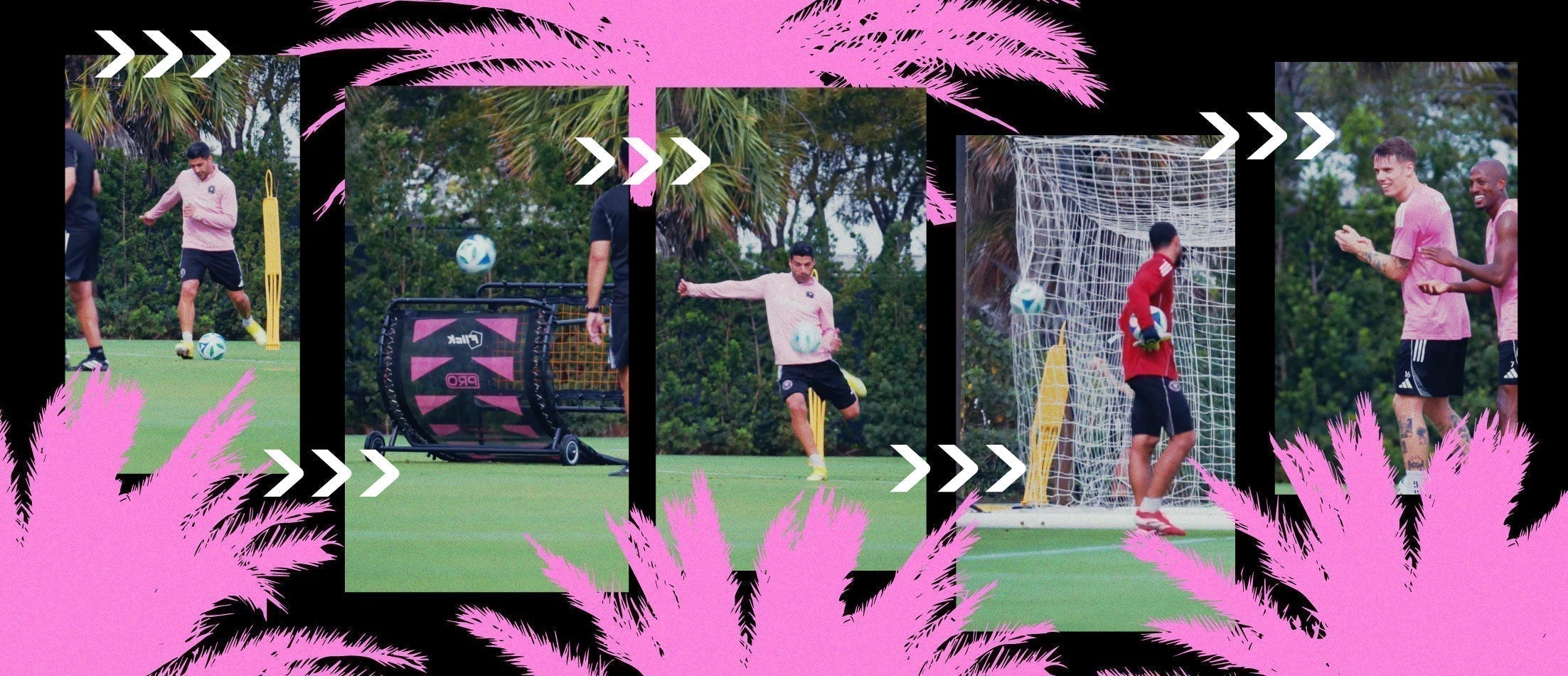 WATCH: Luis Suárez and Inter Miami Academy show off their skills with the PRO Skills Trainer