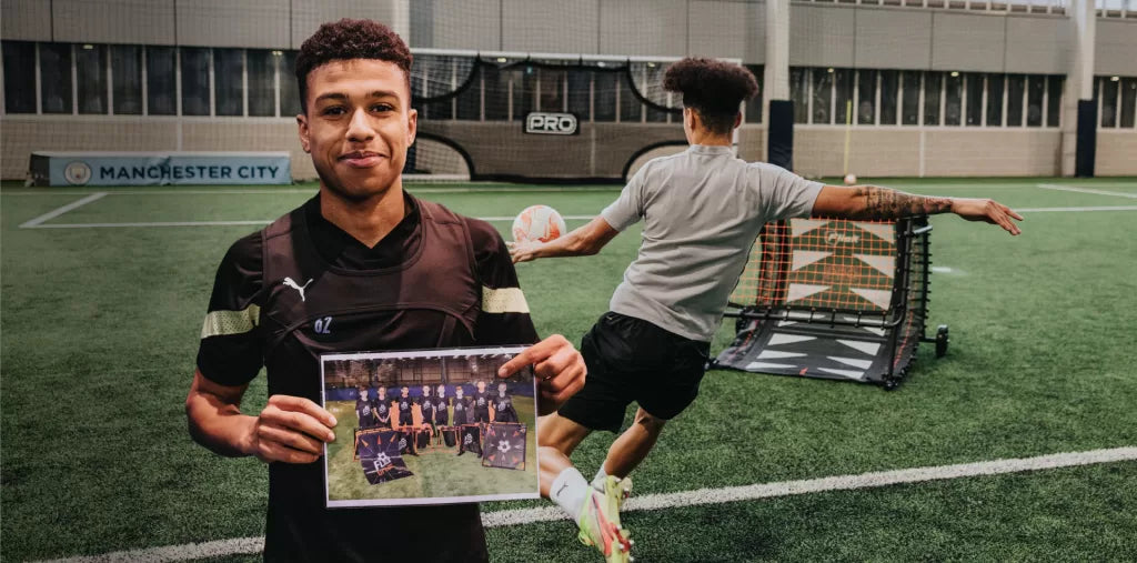 Manchester City Academy Train With New Pro Range