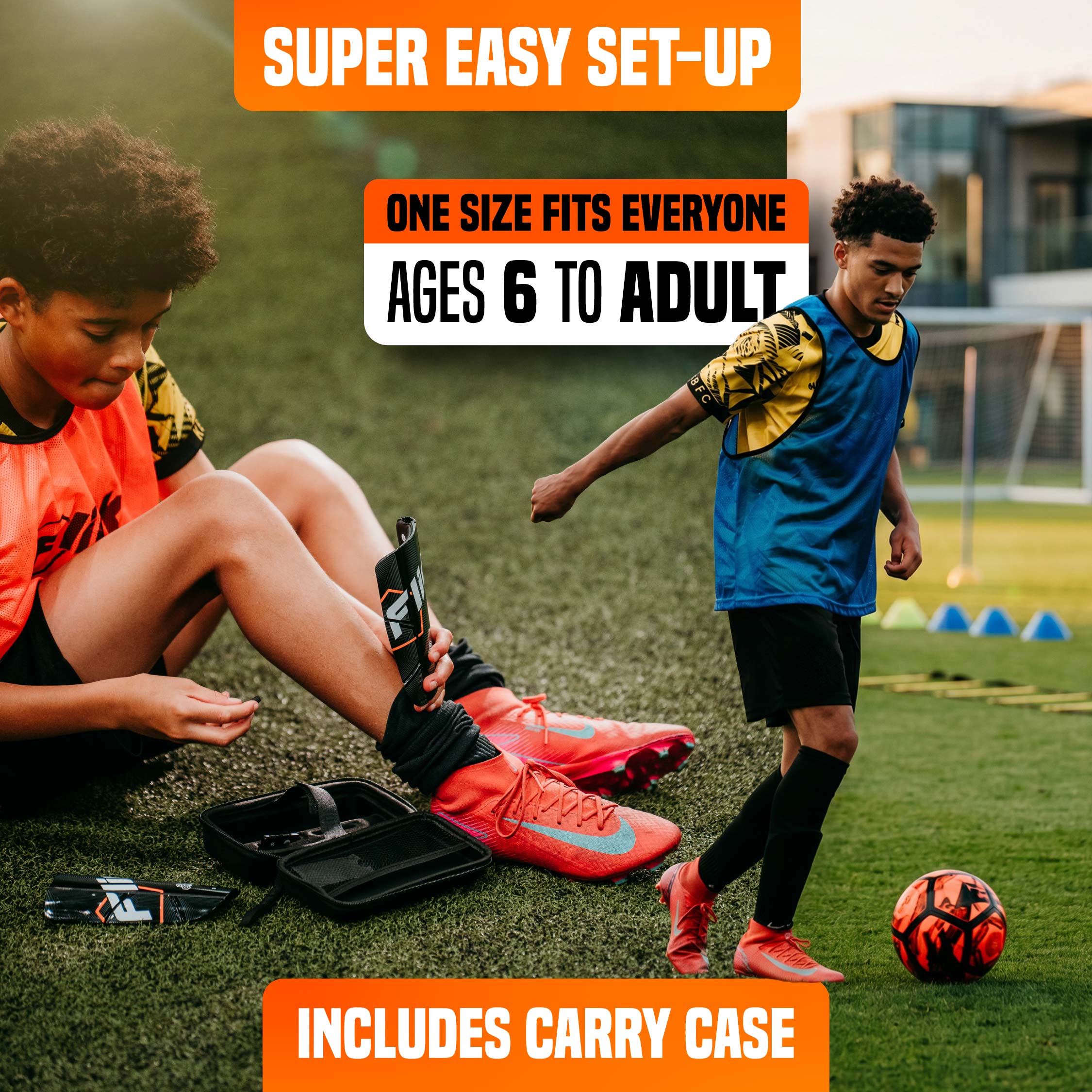 Smart Soccer Tracker With Shin Guards