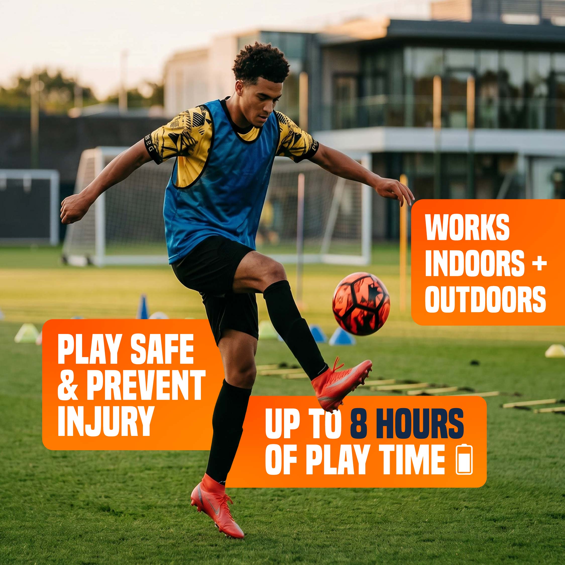 Smart Soccer Tracker With Shin Guards
