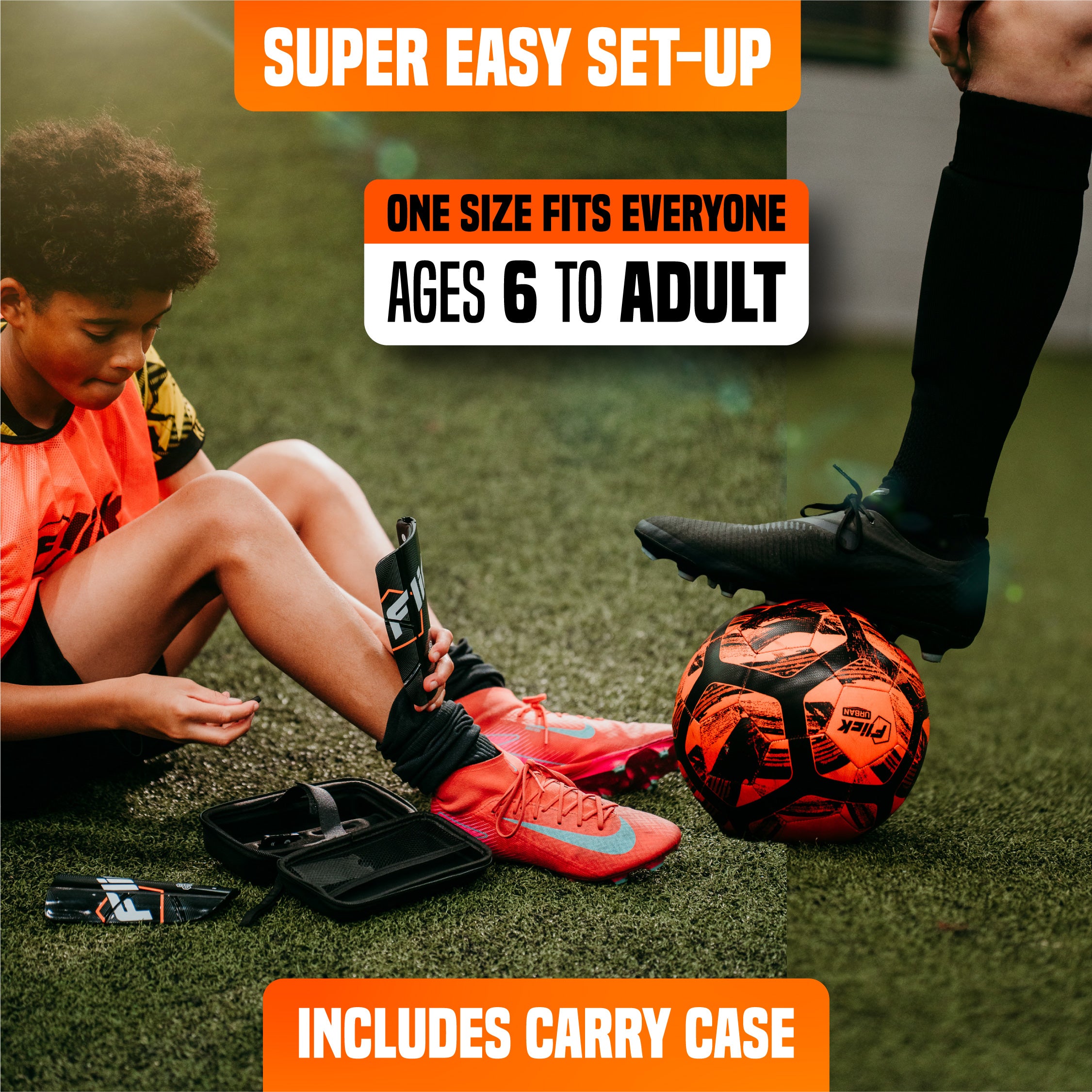 Smart Soccer Tracker With Shin Guards