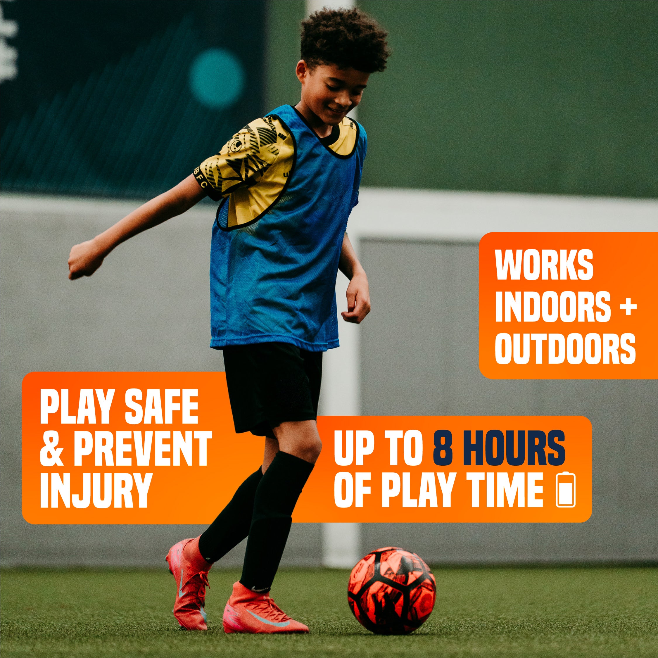 Smart Soccer Tracker With Shin Guards